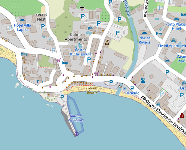 Bus servicePlakias East, , Plakias Crete