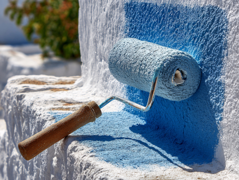Painters in Plakias, Crete