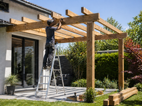 Pergola specialists in Plakias, Crete