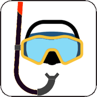 Ideal for snorkelin